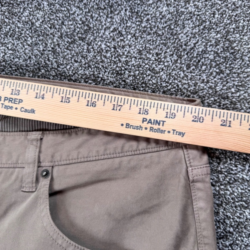 UNTUCKit Mens Tan Khaki Straight Leg 5-Pocket Chino Pants 40x32 Casual Work - Picture 4 of 5